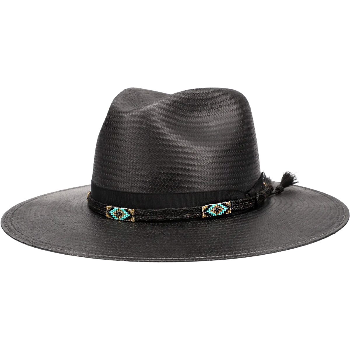 Image of Stetson Helix Straw Hat Black, XL