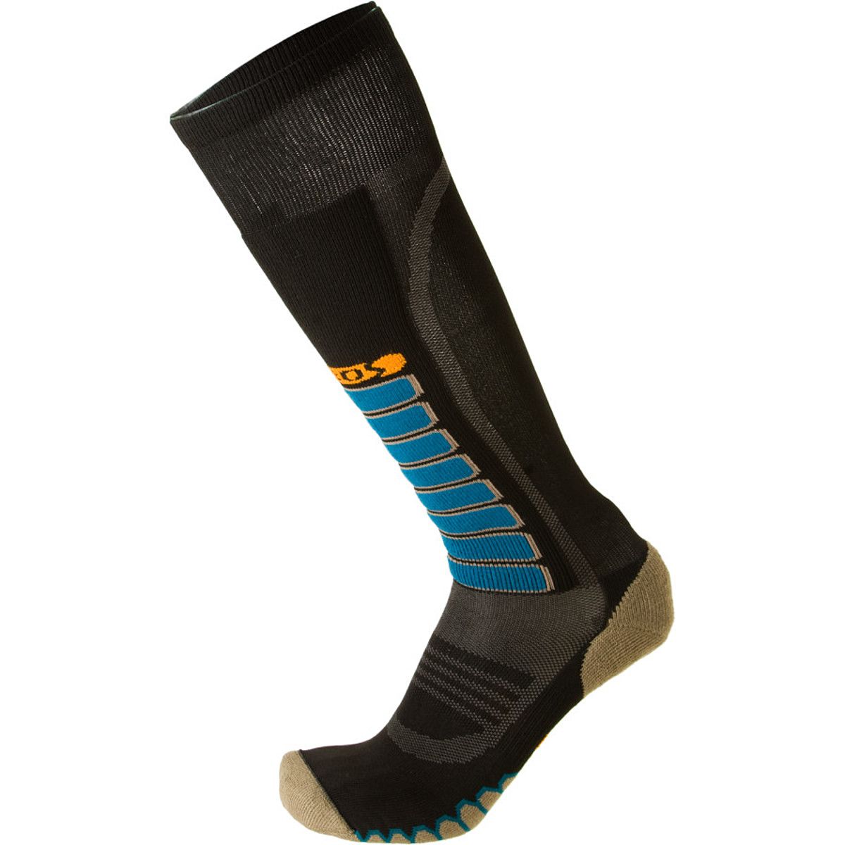 Small Eurosock Standard Zone Ski Socks Navy//Blue