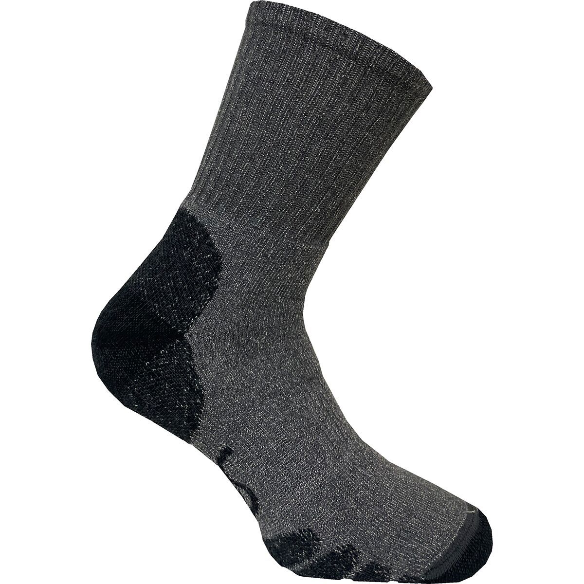 Image of EURO Socks Outdoor Crew Hiking Sock Dark Grey, M