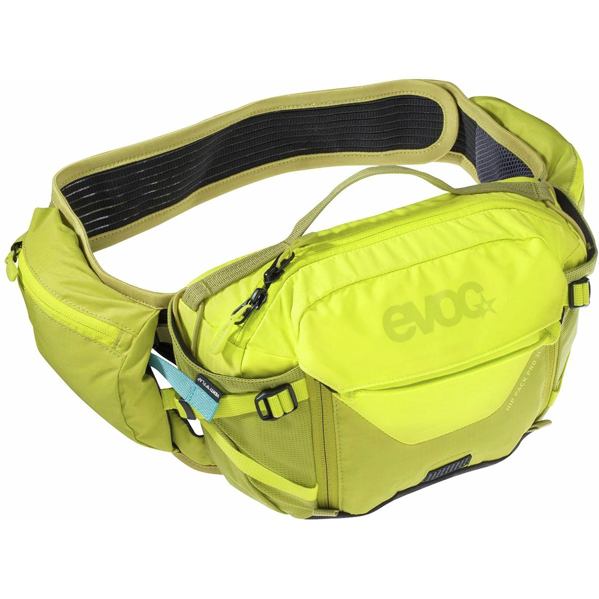 Evoc Mochila Hip Pack Pro 3 + bolsa de hidratacion 1.5LT Stone
