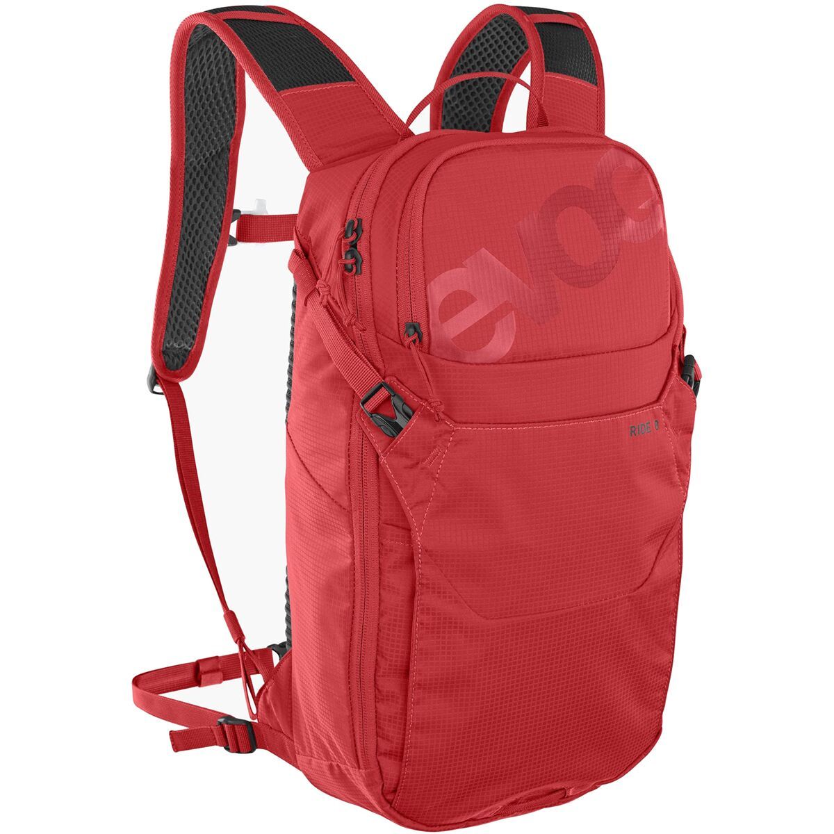 Image of Evoc Ride 8L Backpack + 2L Bladder True Red, One Size