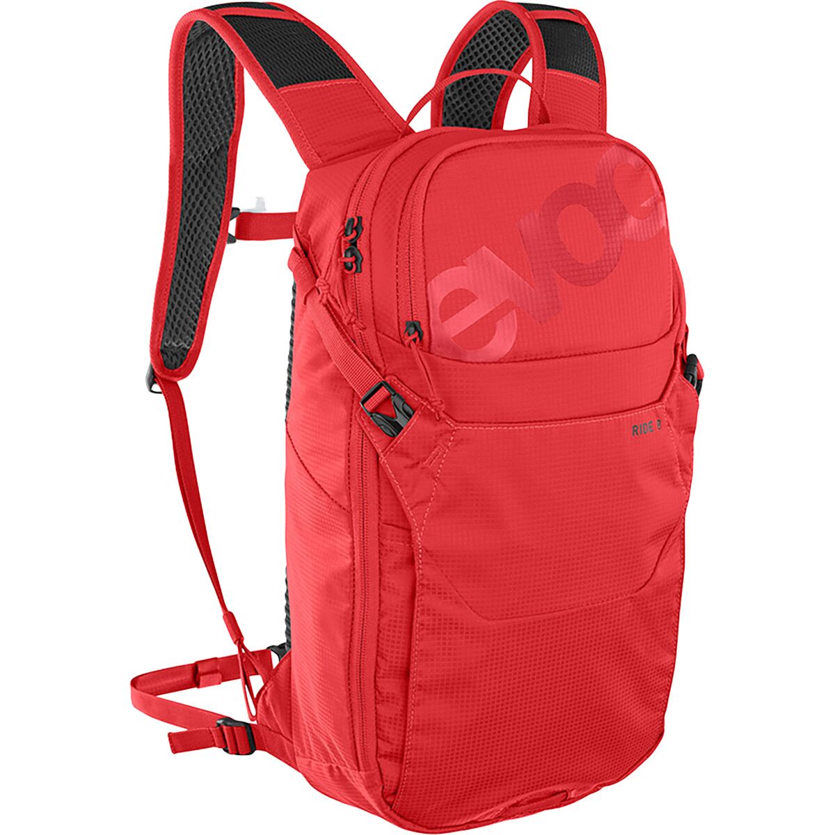 Image of Evoc Ride 8L Backpack + 2L Bladder True Red2, One Size