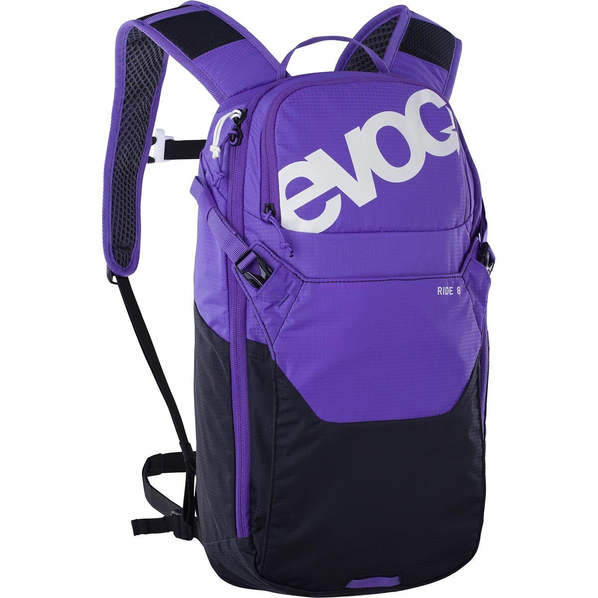 Image of Evoc Ride 8L Backpack + 2L Bladder Violet/Black, One Size