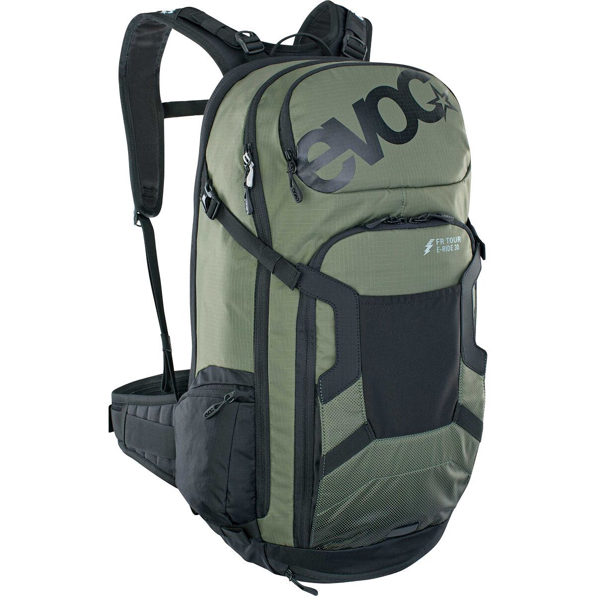 Image of Evoc FR Tour E-Ride Protector 20L Backpack Dark Olive/Black, M/L