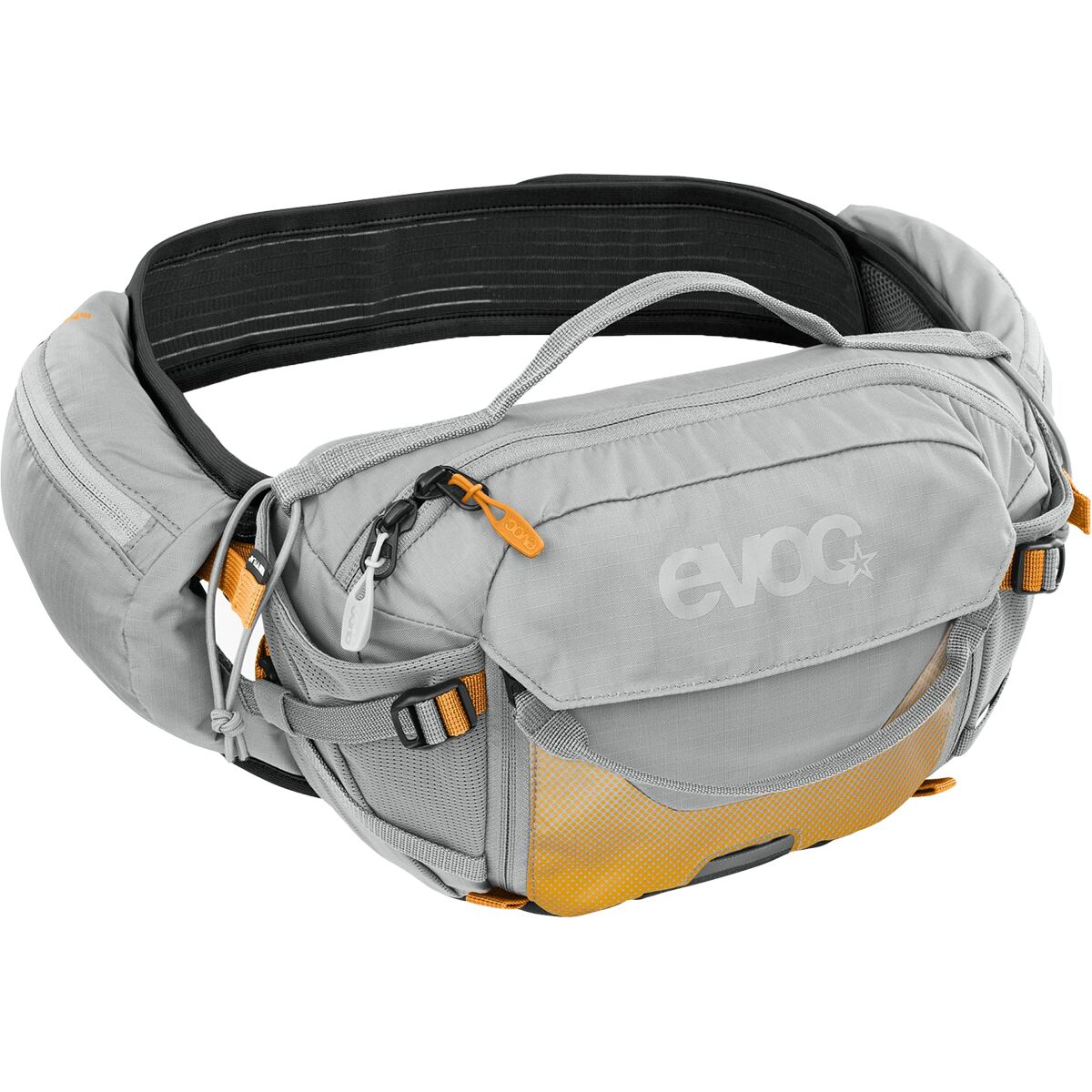 Evoc Hip Pack Pro 3 – Ceinture Banane 3L Avec Système AIR FLOW, Ailes Larges, Compartiment Outils, En Nylon Recyclé, Pour VTT Et Trail