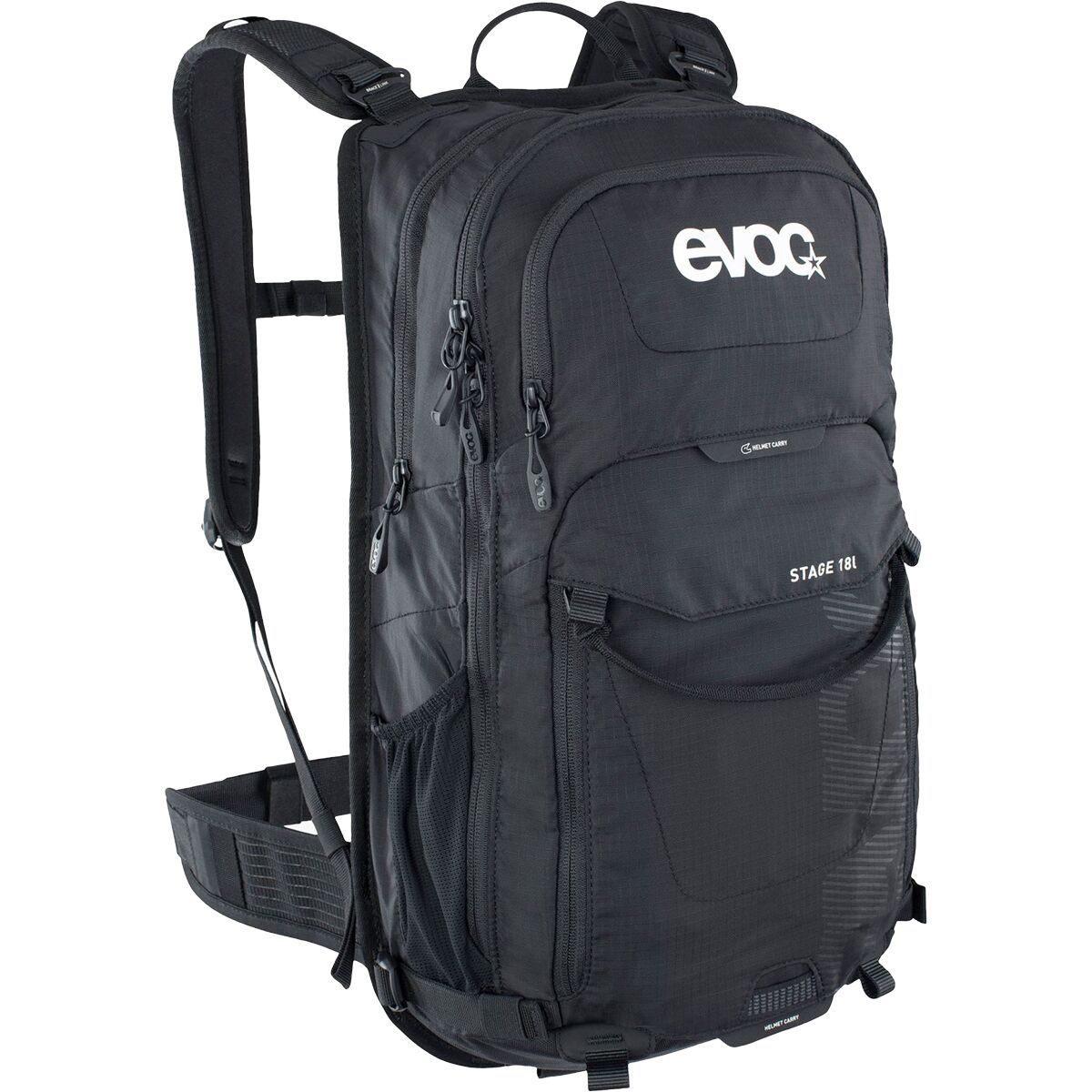 Image of Evoc Stage Technical 18L Backpack Black, No Bladder