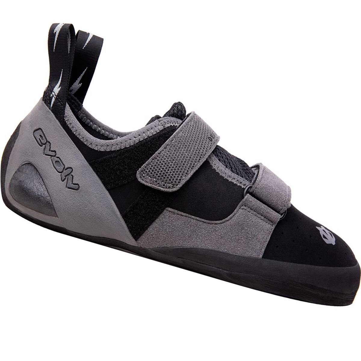 Image of Evolv Defy Climbing Shoe Black/Gray, Mens 10.5/Womens 11.5