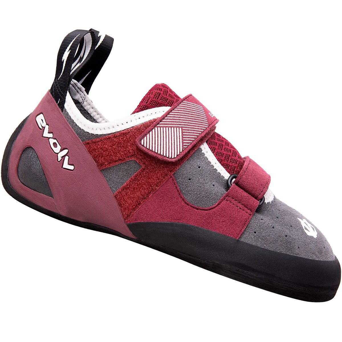 Evolv Elektra Climbing Shoe - Women's Merlot/Grey, 14.0