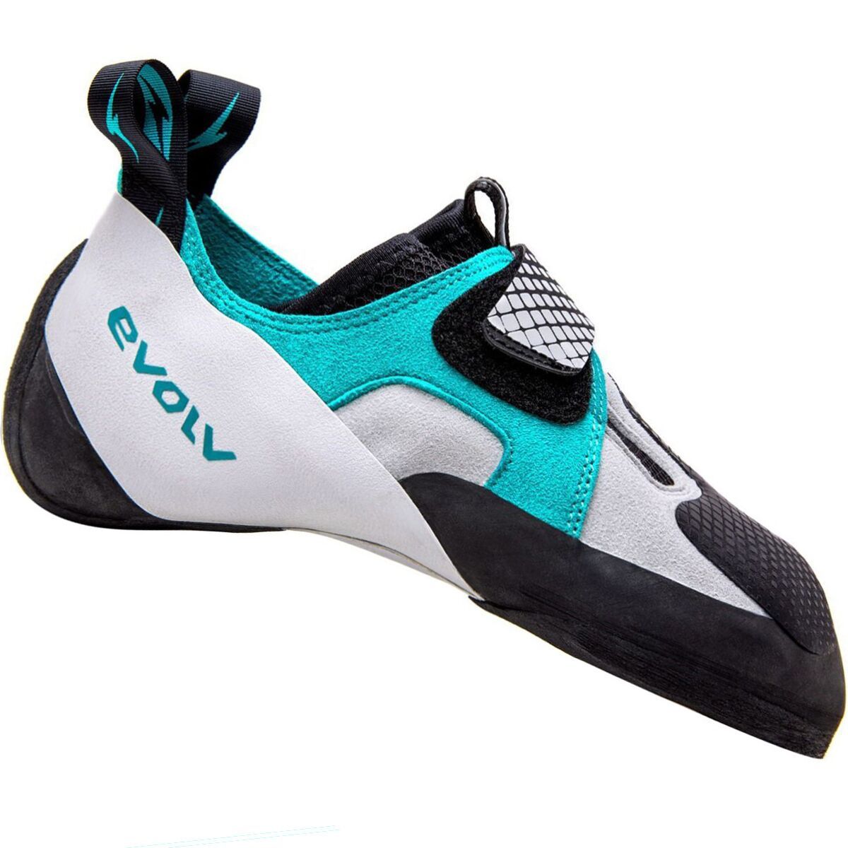 Image of Evolv Zenist Climbing Shoe - Women's White/Teal/Black, 4.5