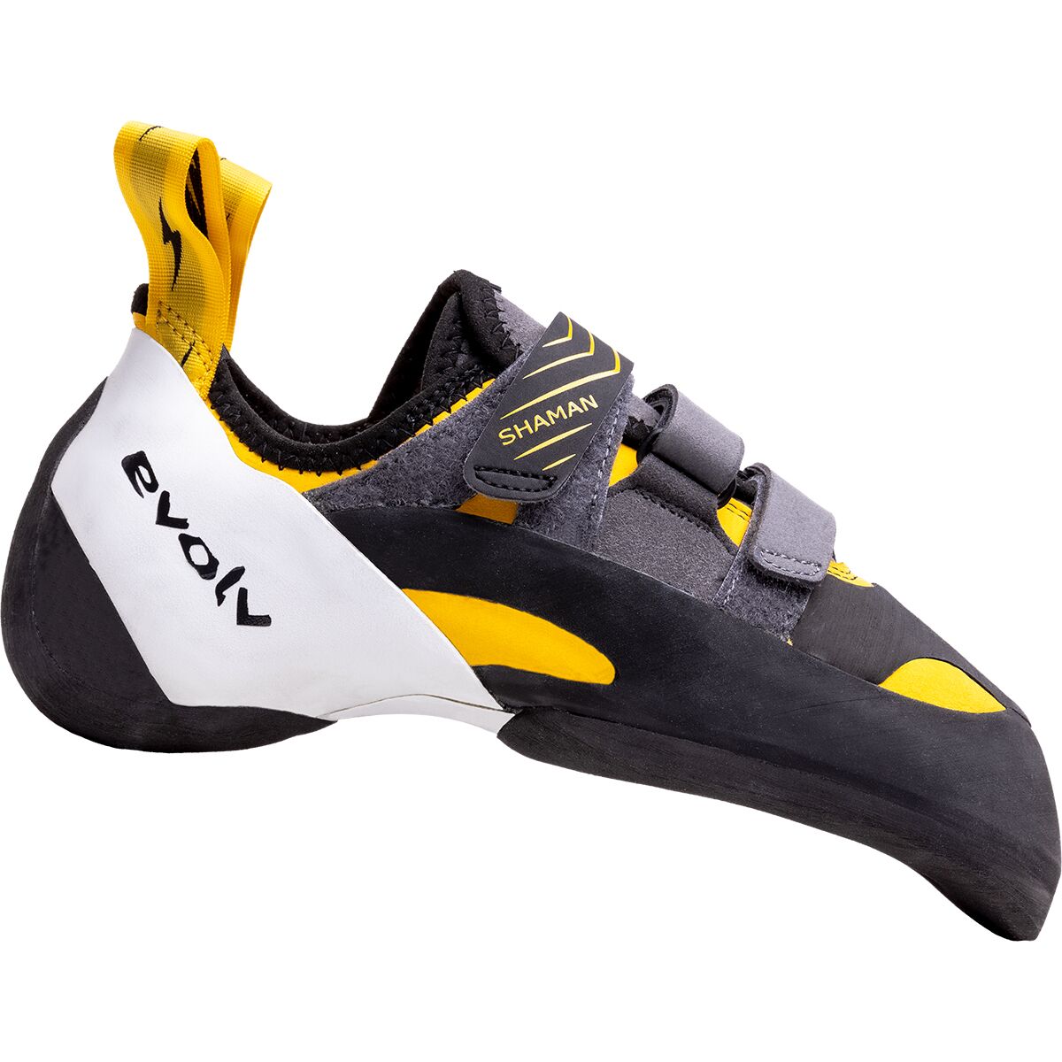 Image of Evolv Shaman Climbing Shoe Gold/Grey/White, Mens 9.0/Womens 10.0