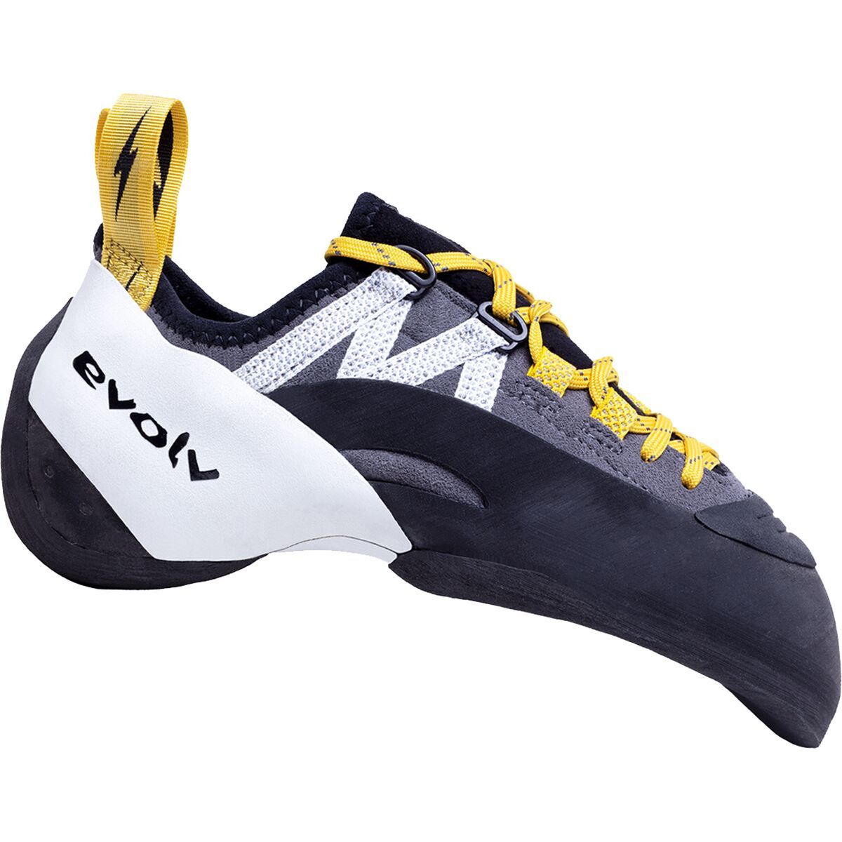 Evolv Shaman Lace Climbing Shoe Gold/Grey/White, Mens 9.5/Womens 10.5