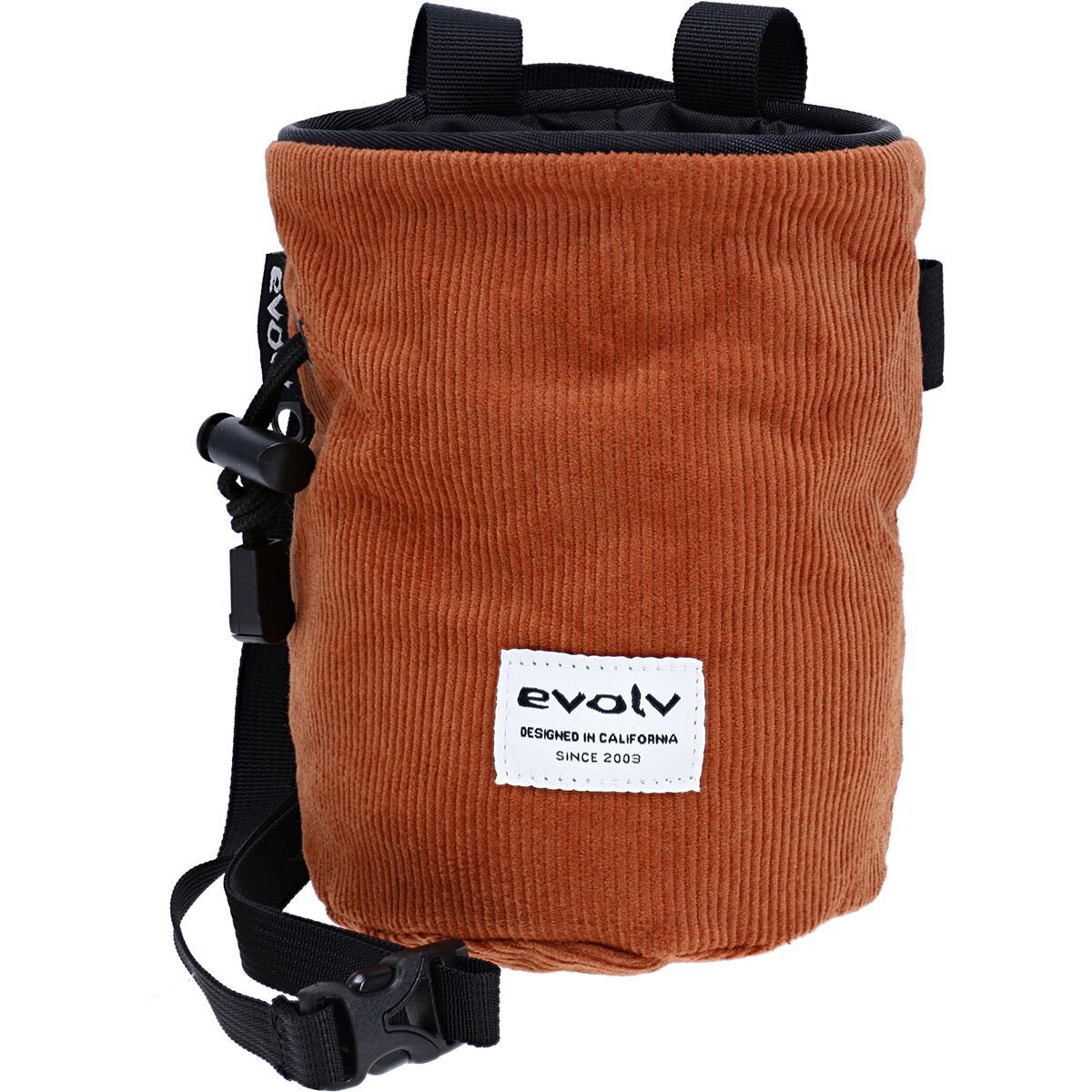 Image of Evolv Corduroy Chalk Bag Brown, One Size