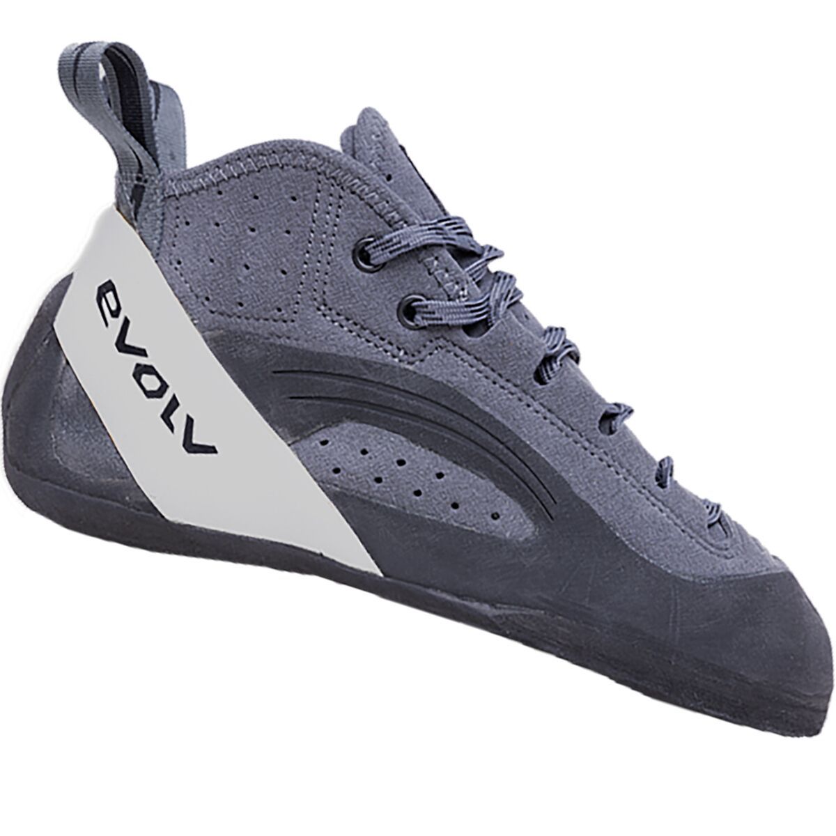 Image of Evolv Yosemite Bum LV Climbing Shoe Shadow/Gray, Mens 6.5/Womens 7.5