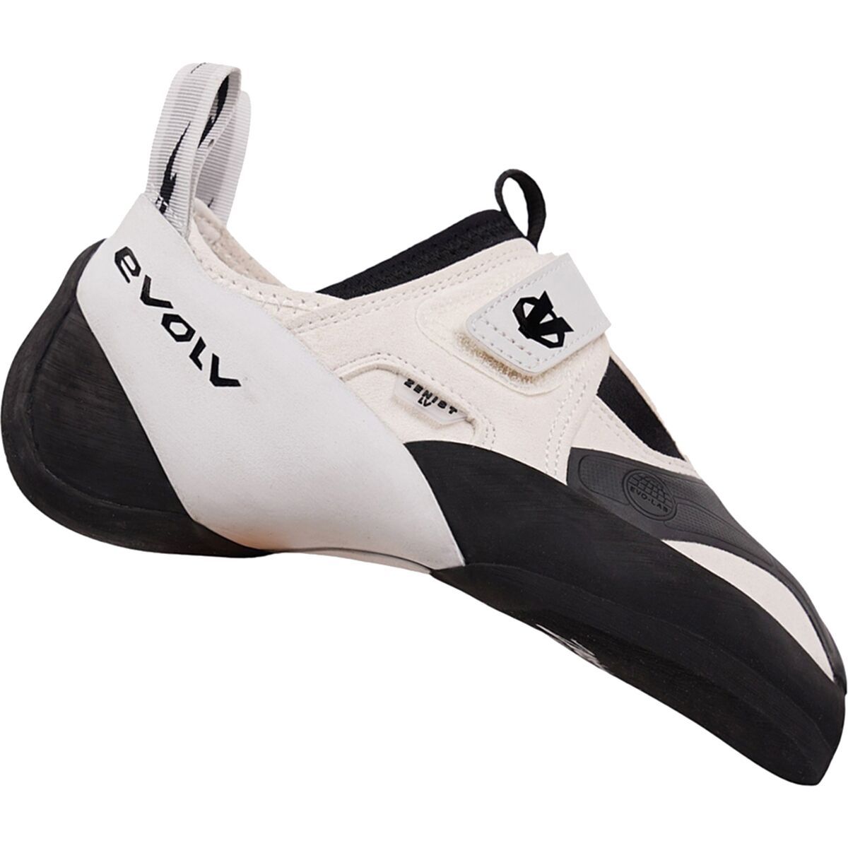 Evolv Zenist LV Climbing Shoe Gray/White, Mens 8.0/Womens 9.0