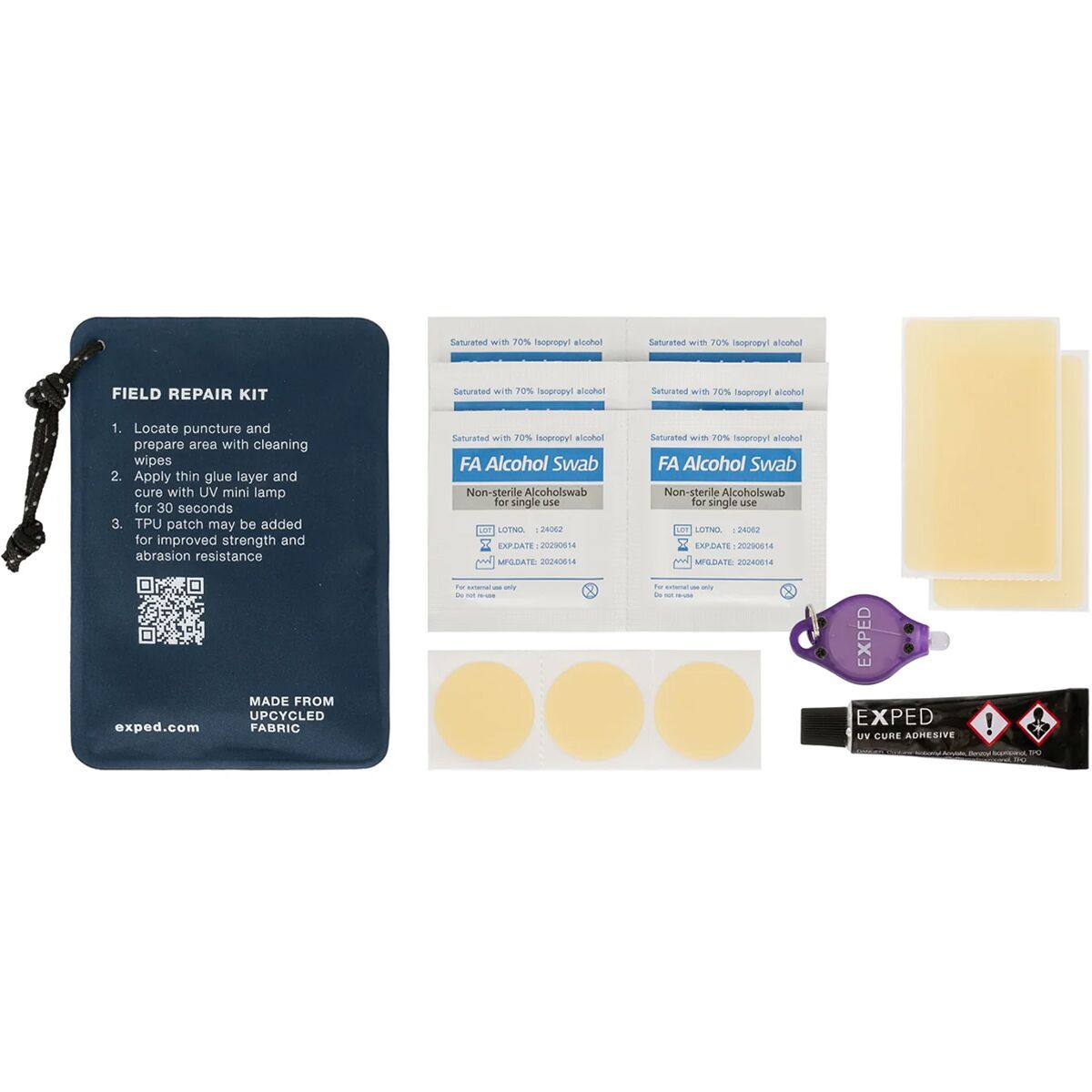 Image of Exped Mat Field Repair Kit One Color, One Size