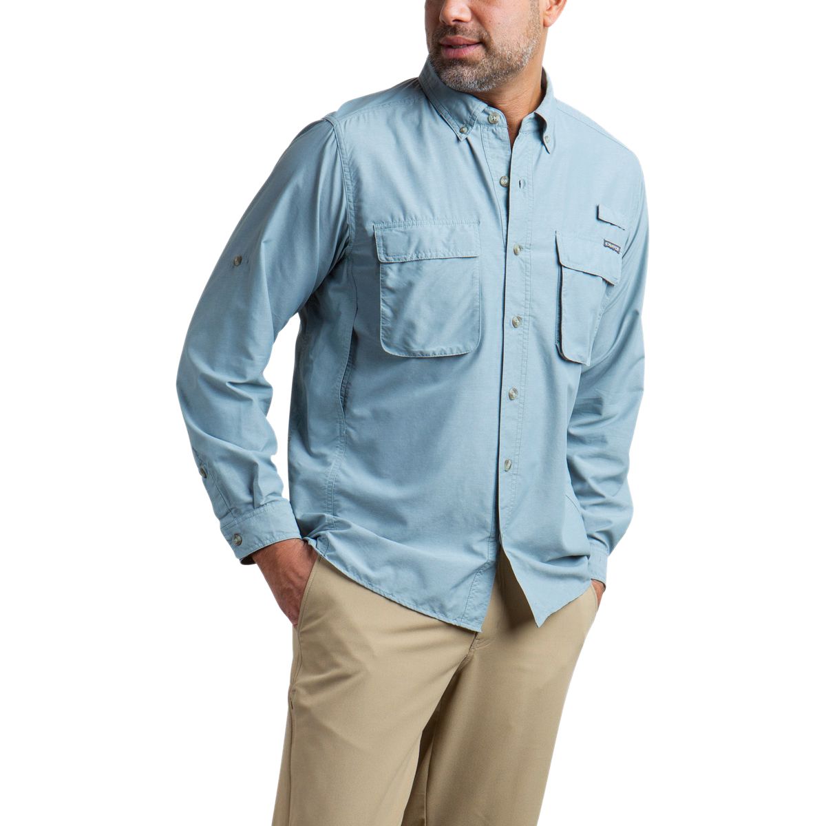 Chemise Homme Business INSFITY - Coupe Slim Manches Longues - Lac Bleu Lac bleu - Prêt-à-Porter