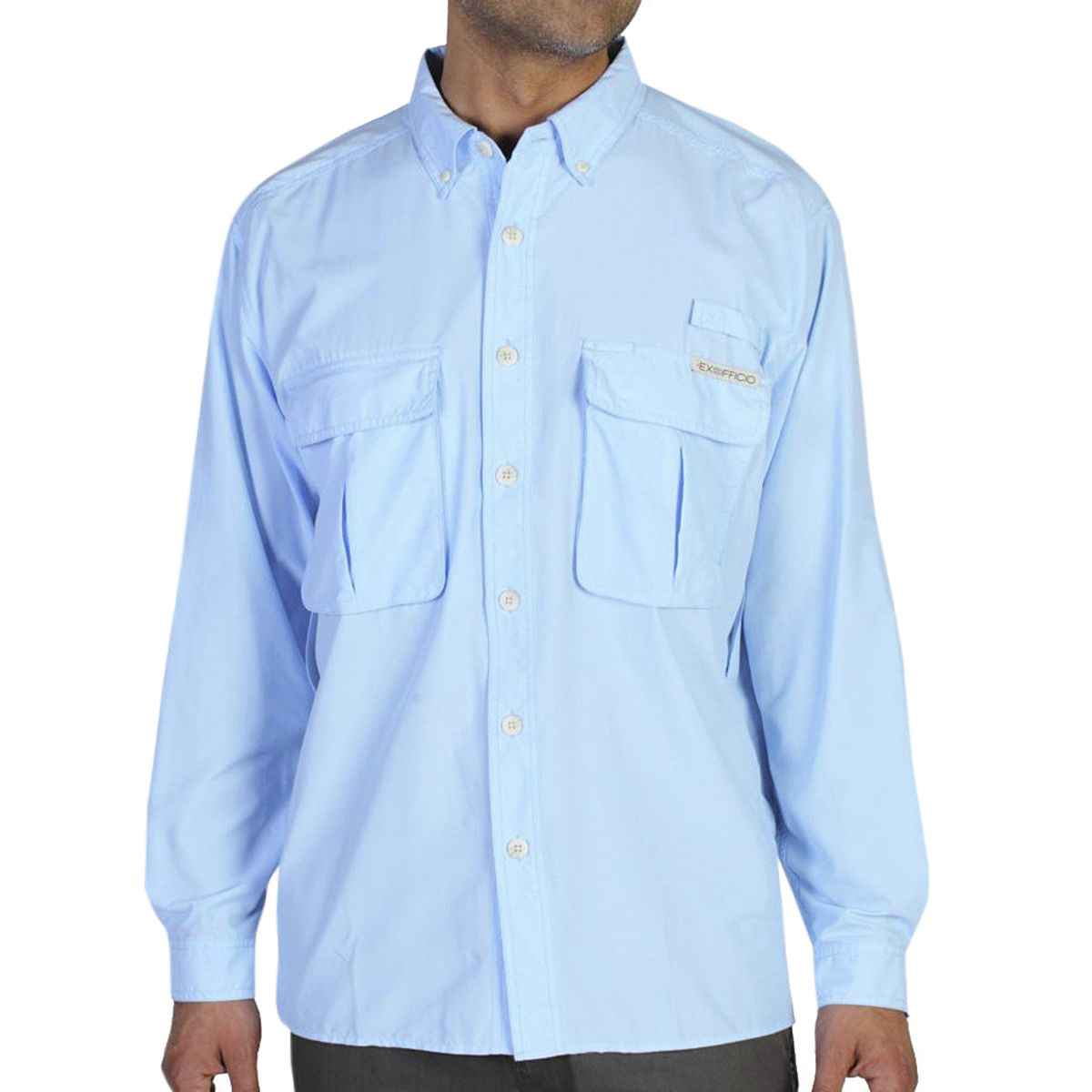 Chemise coupe slim unie pour homme