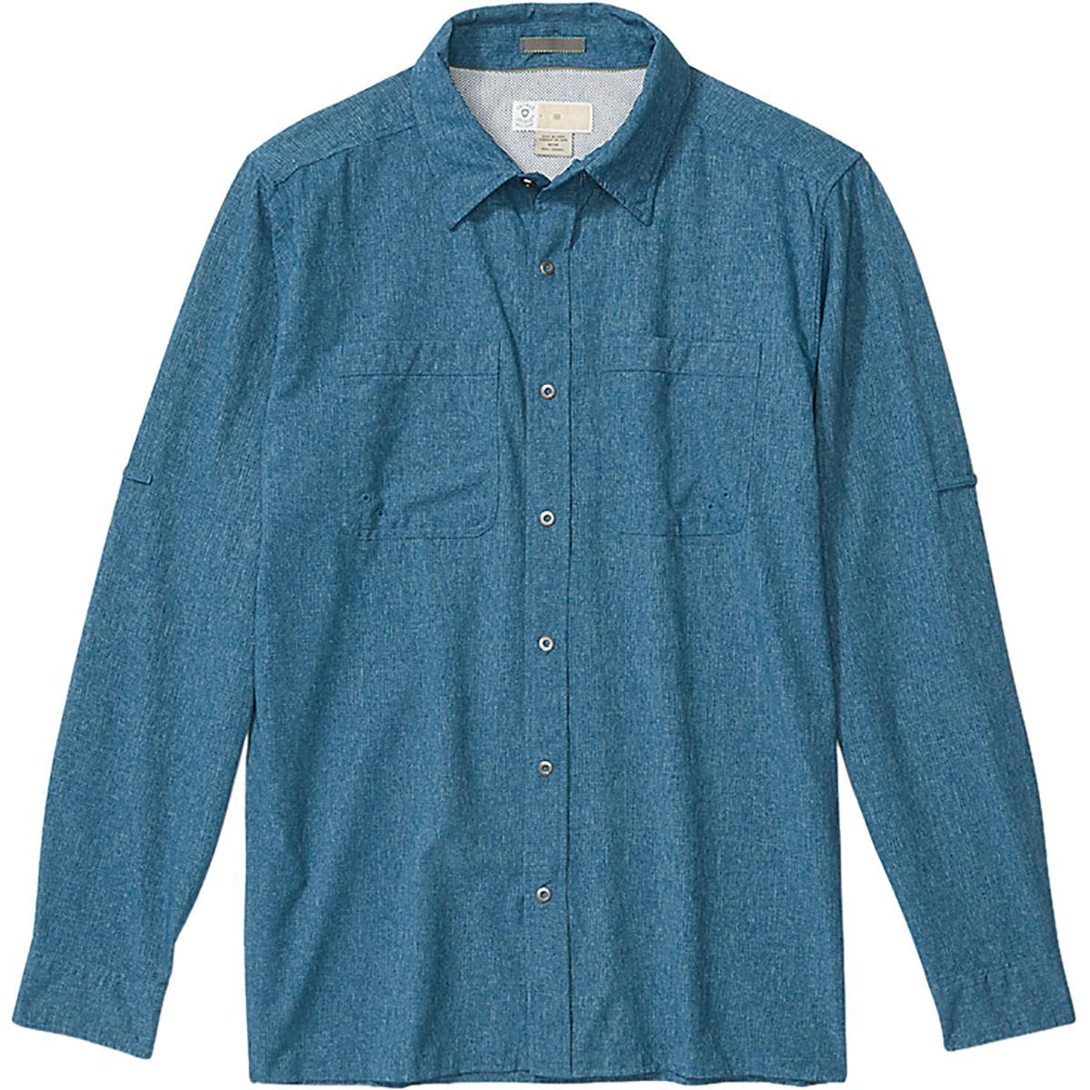 ExOfficio BugsAway Tiburon Long-Sleeve Shirt - Men's Galaxy, L
