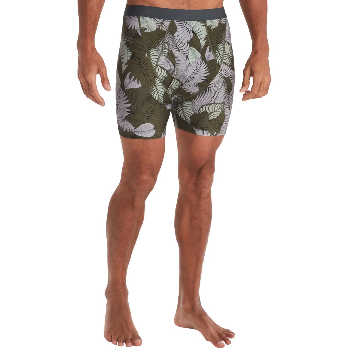 ExOfficio Give-N-Go 2.0 Boxer Brief - Men's Nori Tropical Leaves, XXL