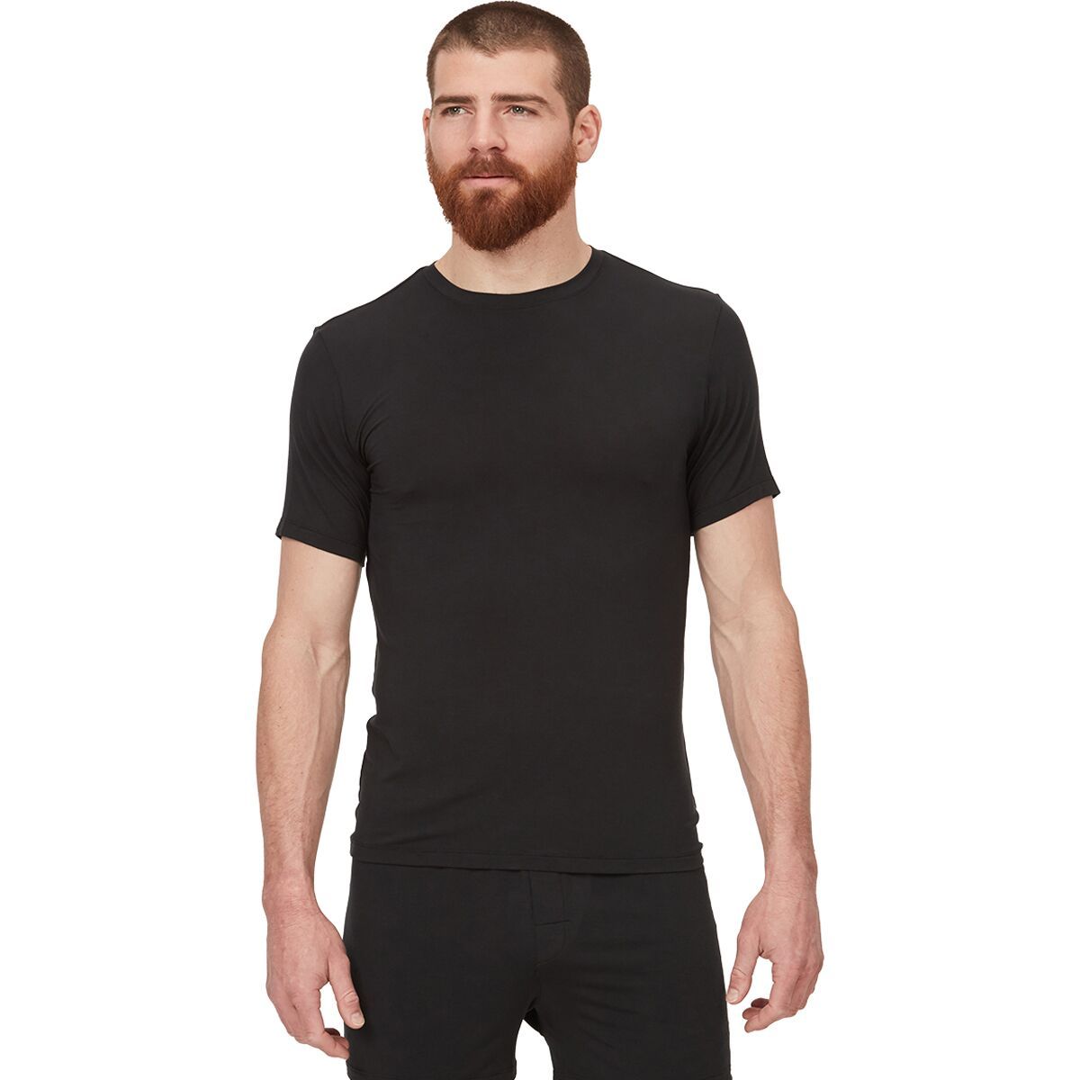Image of ExOfficio Everyday Crew T-Shirt - Men's Black, XXL