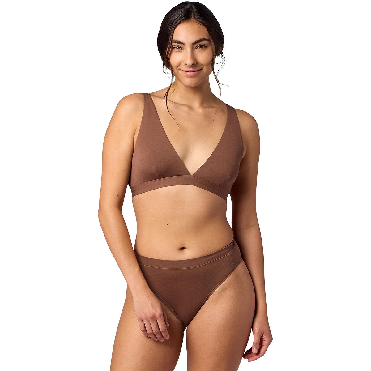 Image of ExOfficio Everyday Bralette - Women's Cacao, XL