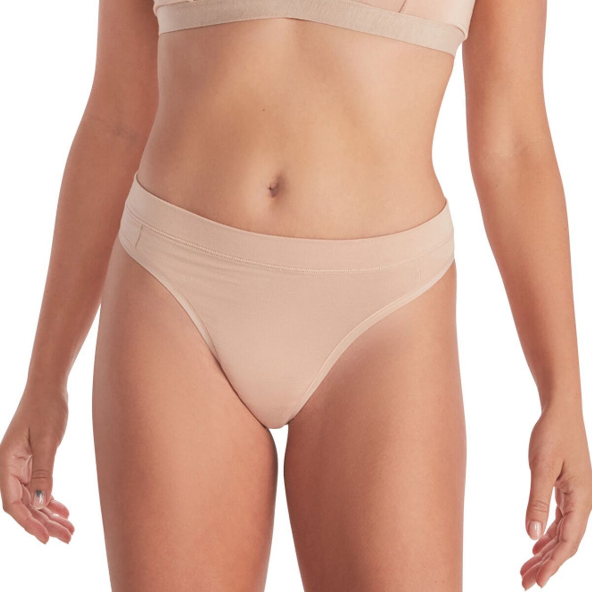 Image of ExOfficio Everyday Thong Underwear - Women's Buff, XS