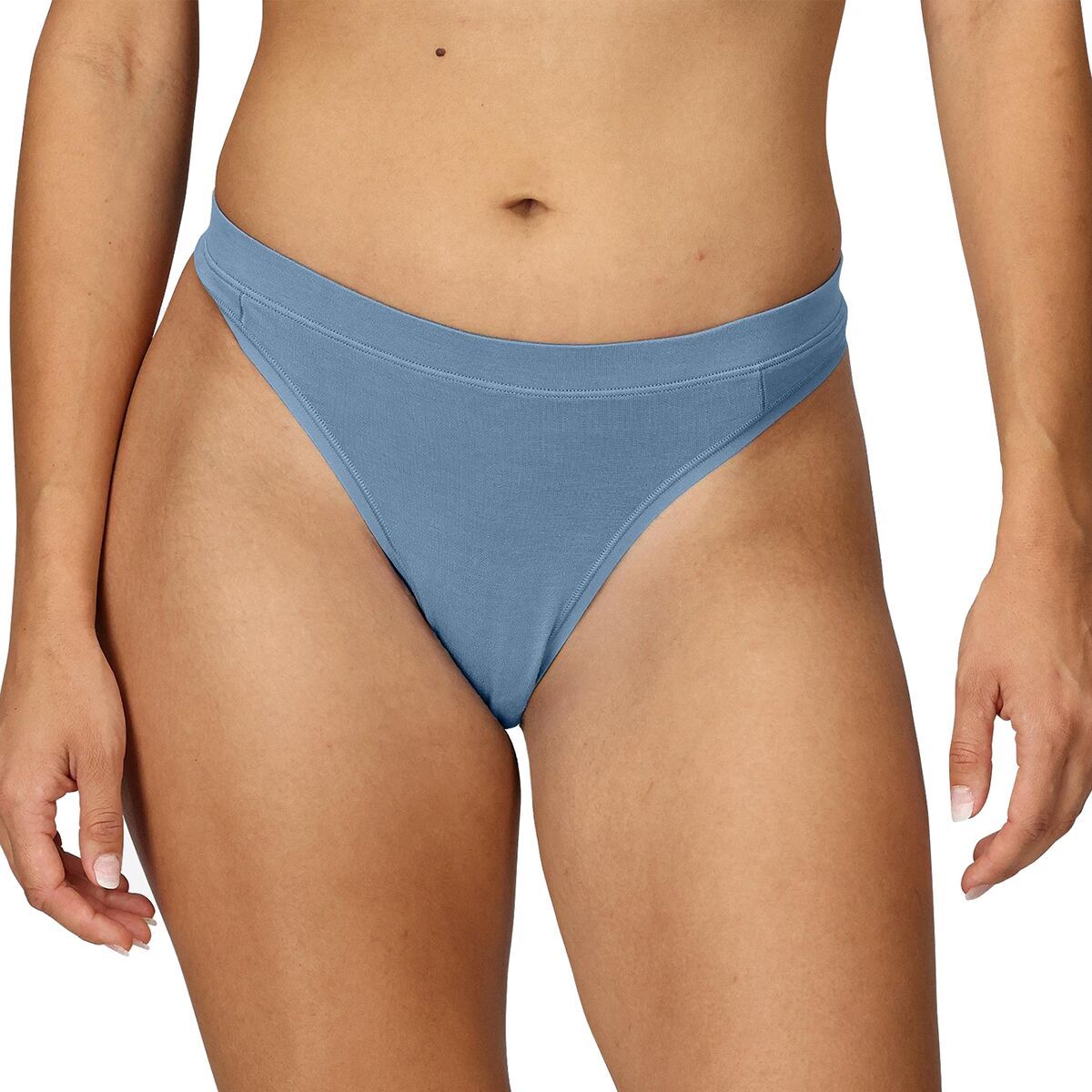 Image of ExOfficio Everyday Thong Underwear - Women's Pond Blue, L