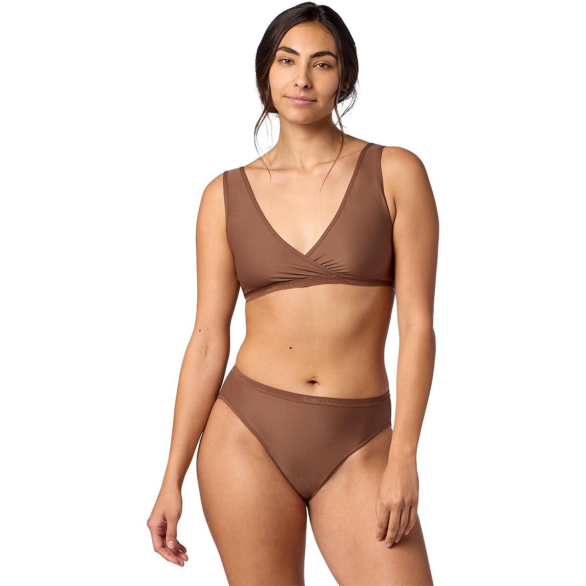 Image of ExOfficio Give-N-Go 2.0 Bralette - Women's Cacao, XS