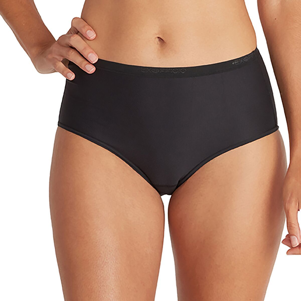 Image of ExOfficio Give-N-Go 2.0 Full Cut Brief - Women's Black, S