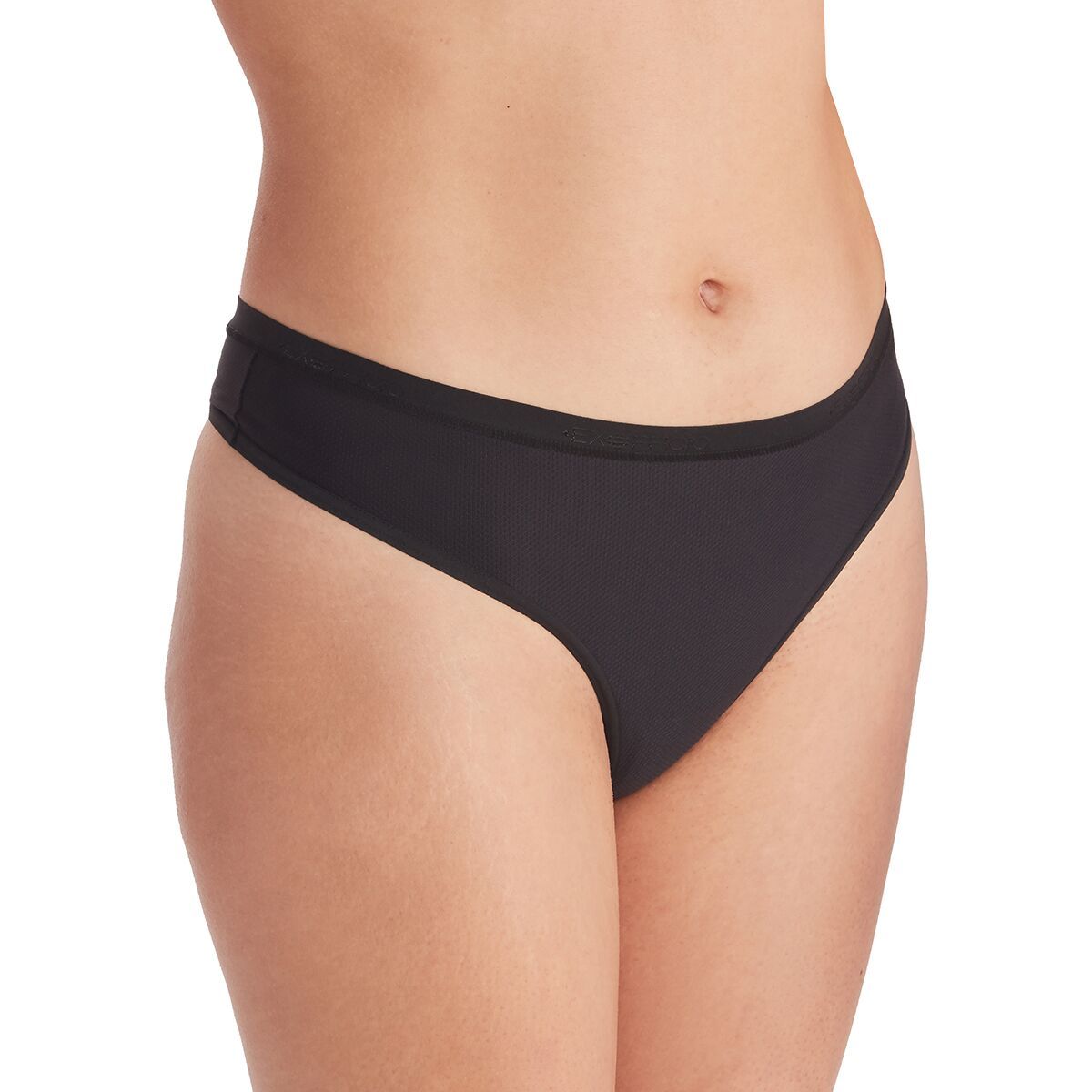 Image of ExOfficio Give-N-Go 2.0 Thong Underwear - Women's Black, S