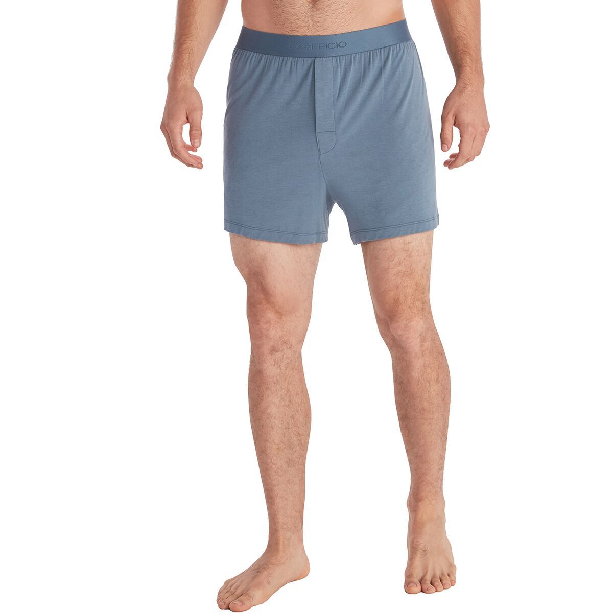 Image of ExOfficio Everyday Boxer - Men's Steel Blue, XL