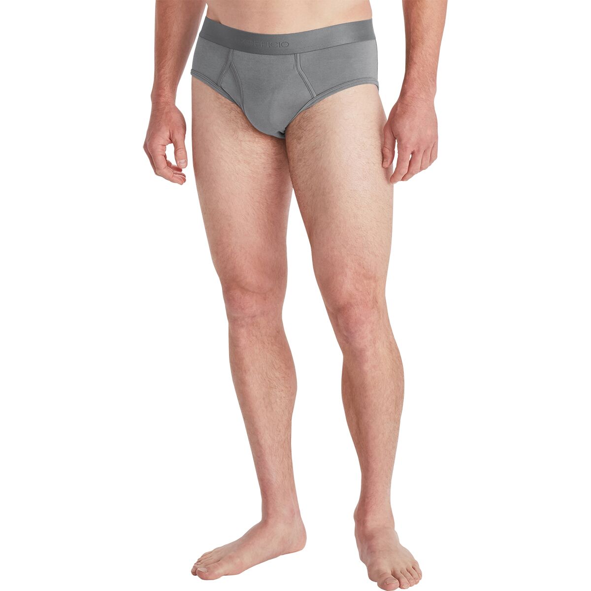 Image of ExOfficio Everyday Brief - Men's Grey Heather, XL