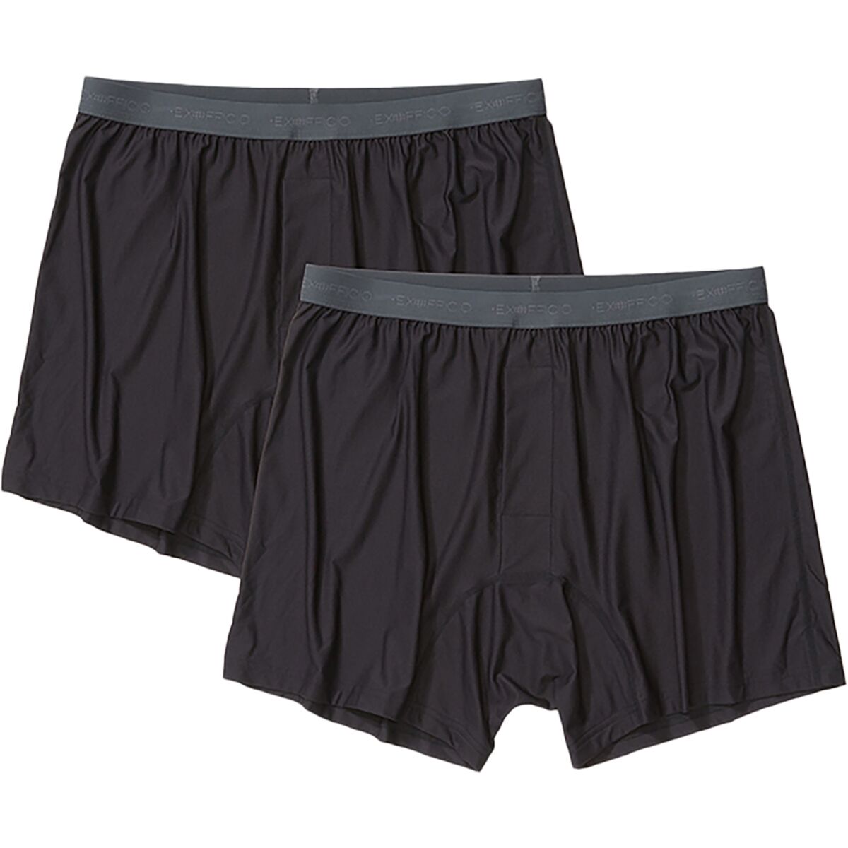 Image of ExOfficio Give-N-Go 2.0 Boxer Brief - 2-Pack - Men's Black, XXL