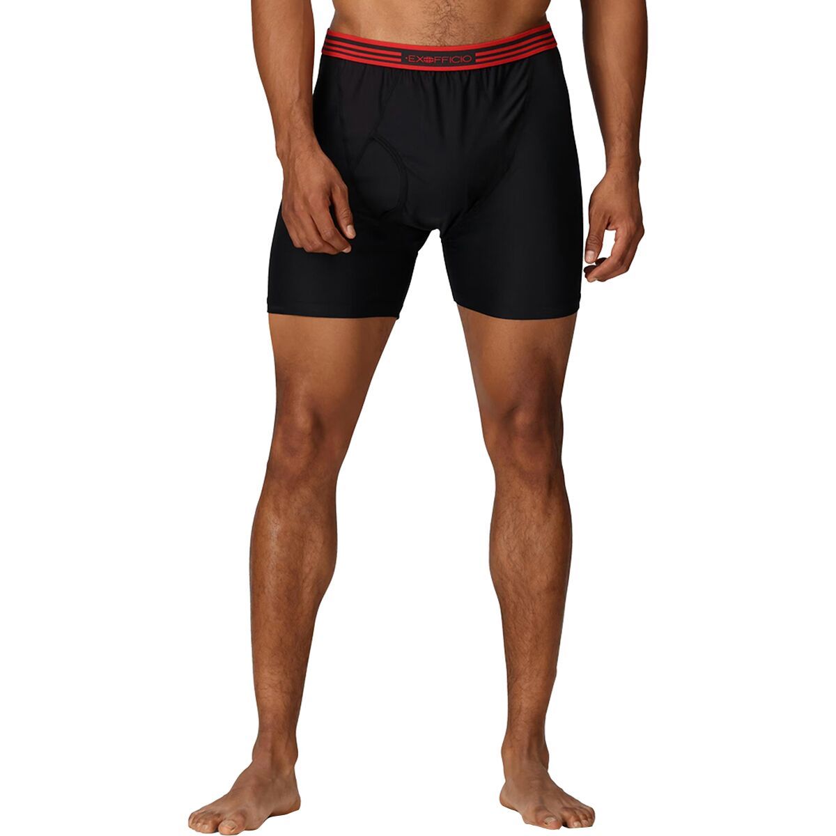 Image of ExOfficio Give-N-Go 2.0 Boxer Brief - Men's Black/Multi, L