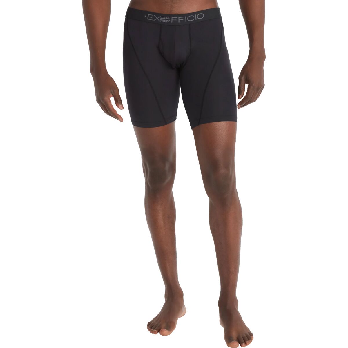 Image of ExOfficio Give-N-Go Sport 2.0 9in Boxer Brief - Men's Black/Black, XXL