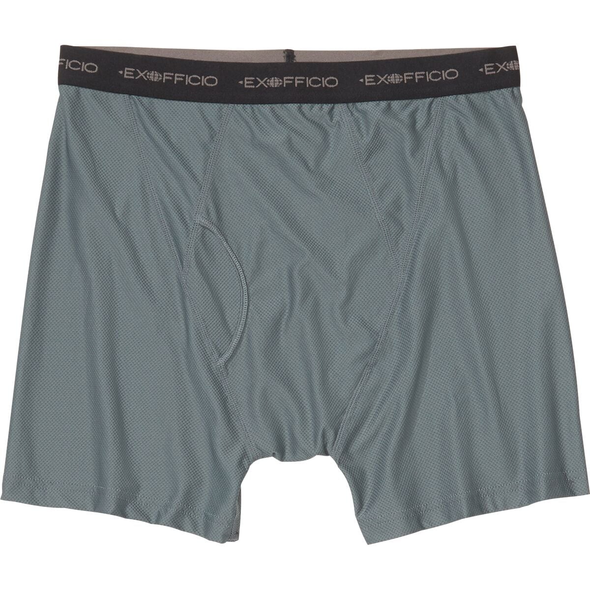 ExOfficio Men's Give-n-Go Sport Mesh 2.0 Boxer Brief 9, Steel