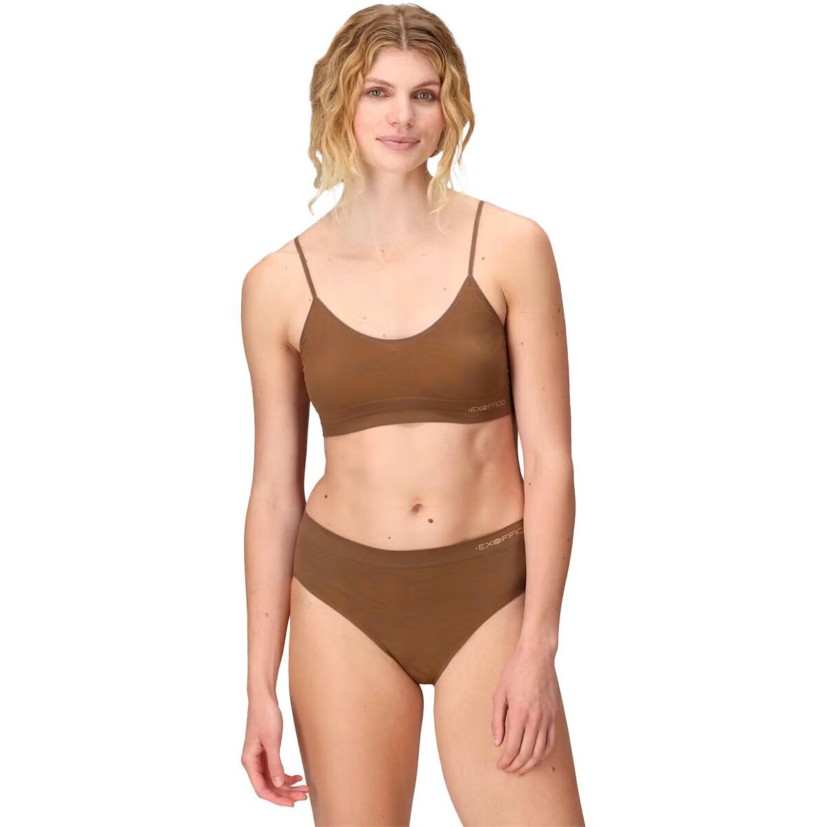 Image of ExOfficio SeamFree Bralette - Women's Cacao, L