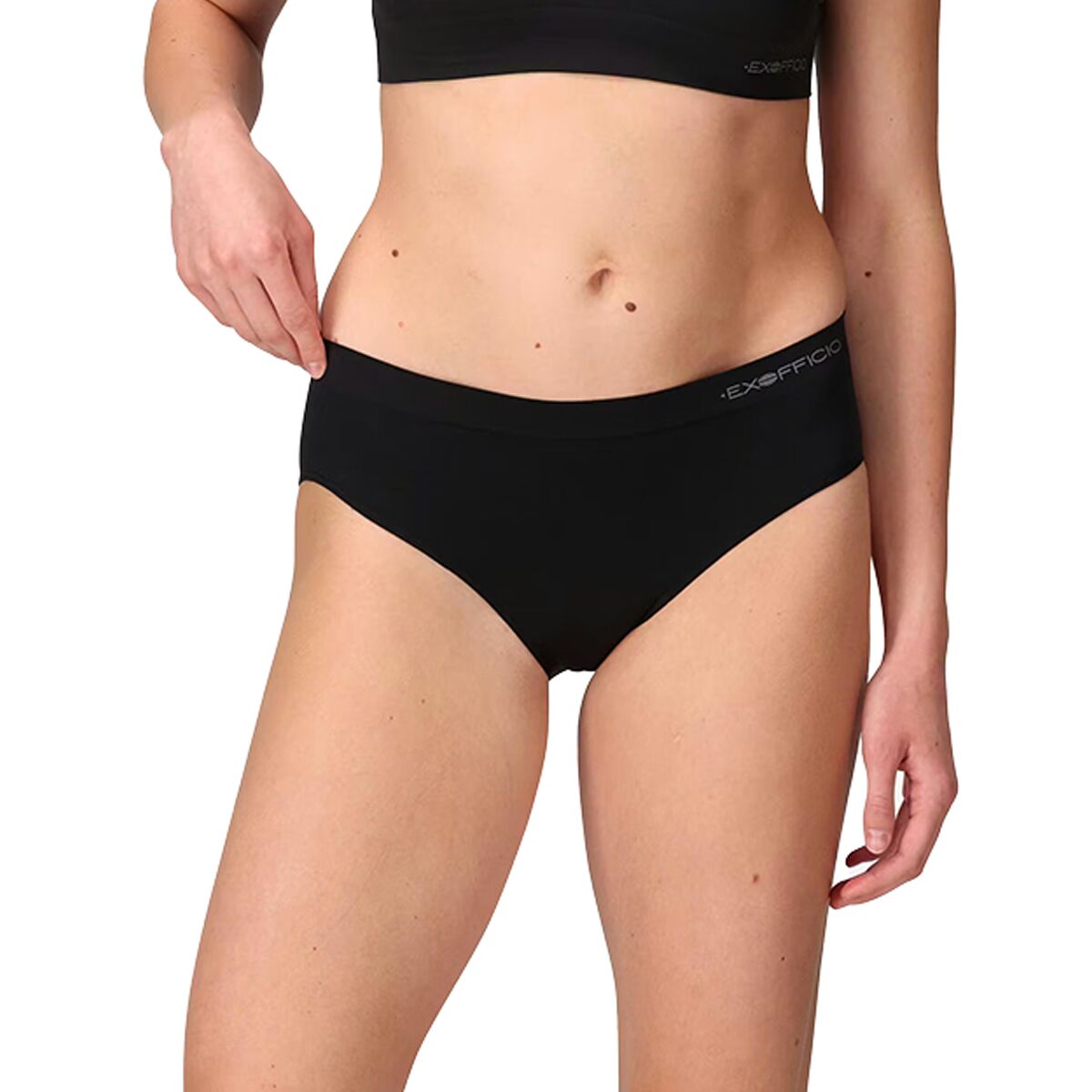 Image of ExOfficio SeamFree Full Cut Brief - Women's Black, S