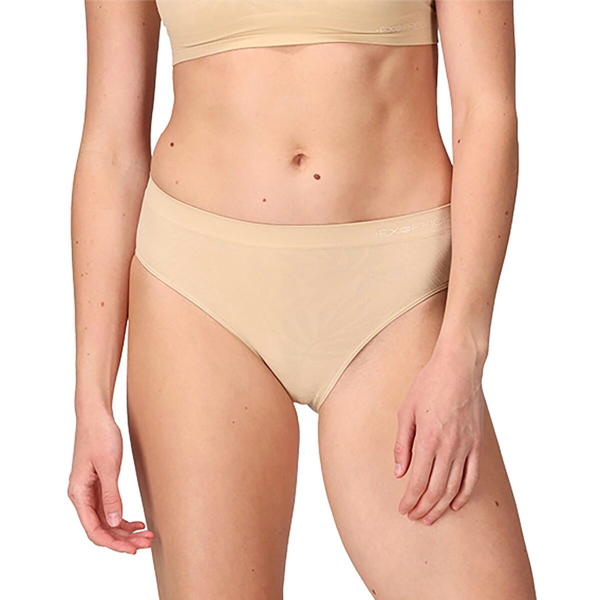 Image of ExOfficio SeamFree Full Cut Brief - Women's Smooth Clay, XL