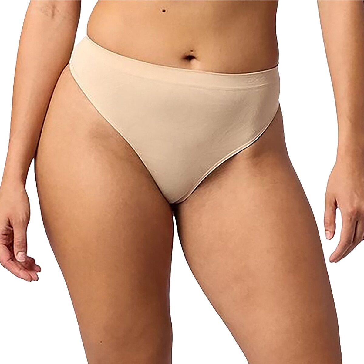 Image of ExOfficio SeamFree Thong Underwear - Women's Smooth Clay, L