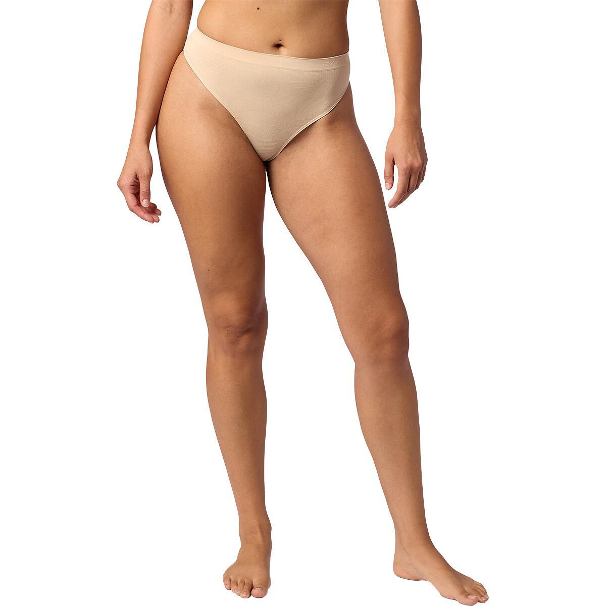 Image of ExOfficio SeamFree Thong Underwear - Women's Smooth Clay, L