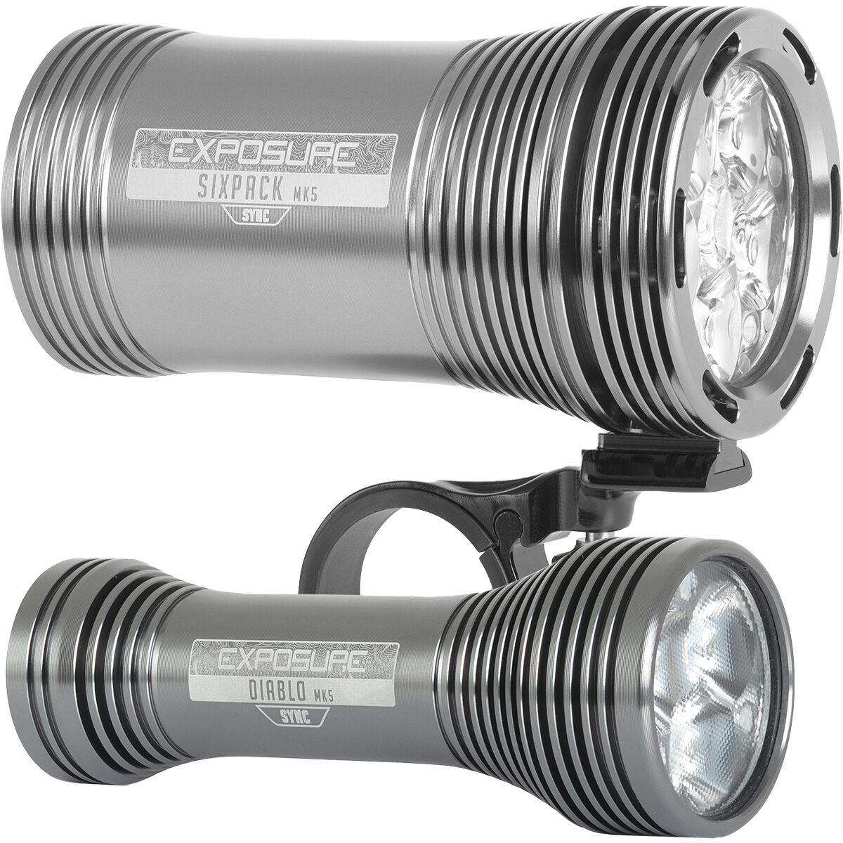 Exposure Exposure Six Pack SYNC Mk5 & Diablo SYNC Mk5 Headlight Pair Grey, One Size