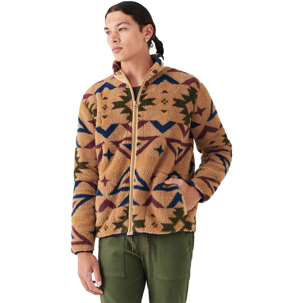 Faherty DGF Sherpa Full-Zip Jacket - Men's product image