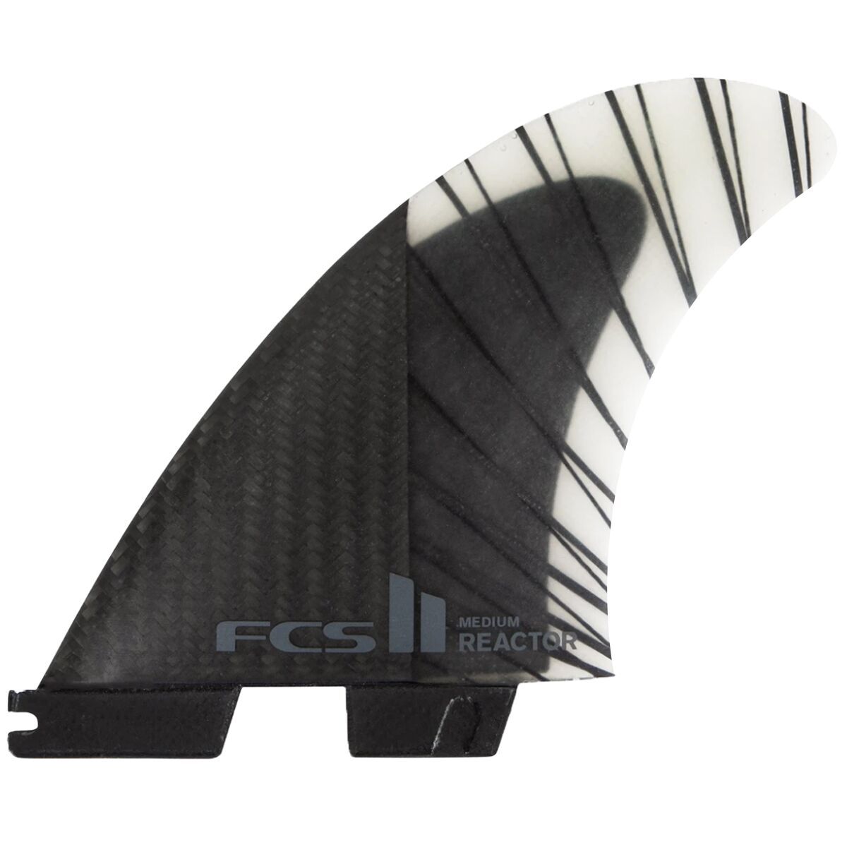 II Reactor PC Carbon Thruster Surfboard Fins by FCS