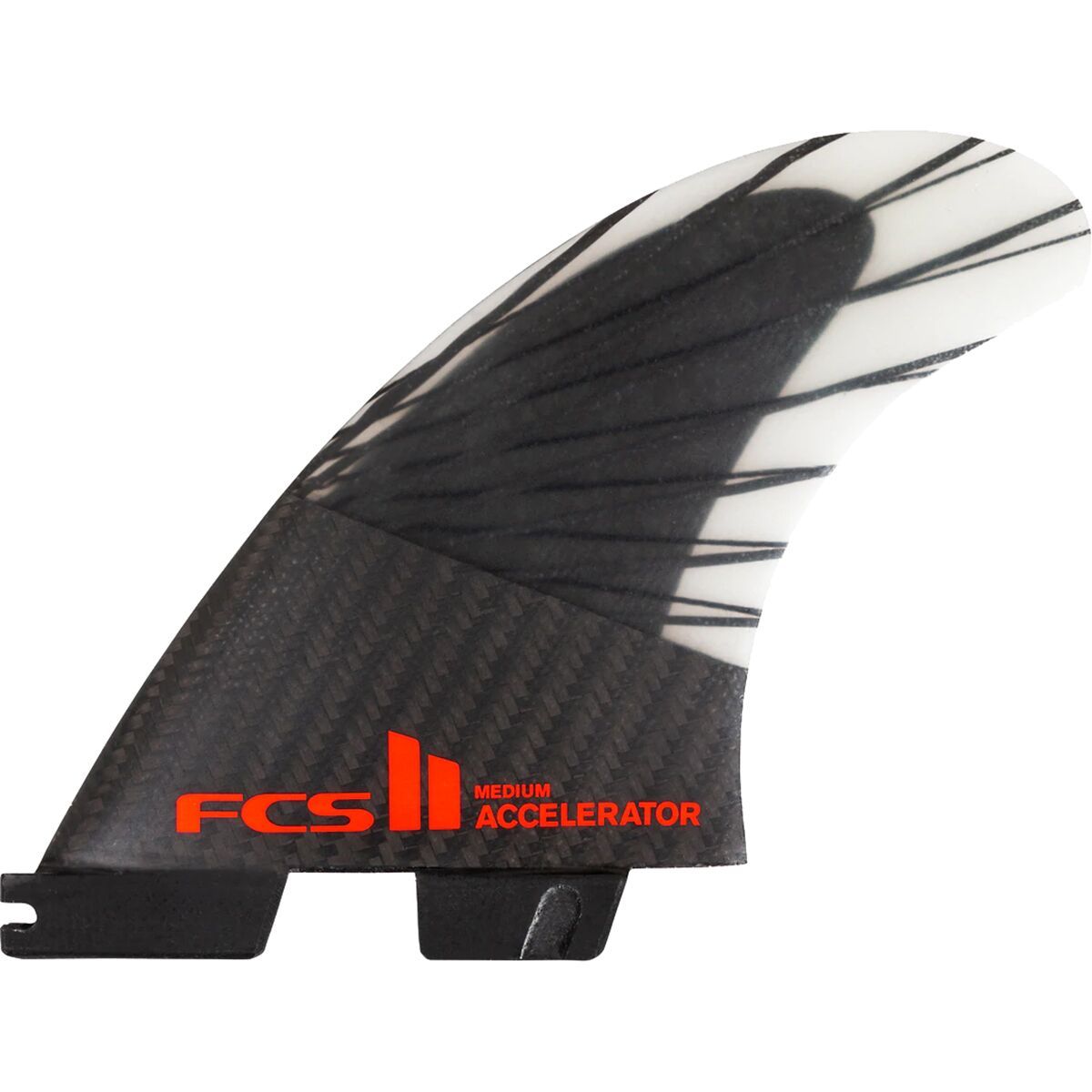 II Accelerator PC Carbon Tri Surfboard Fins by FCS
