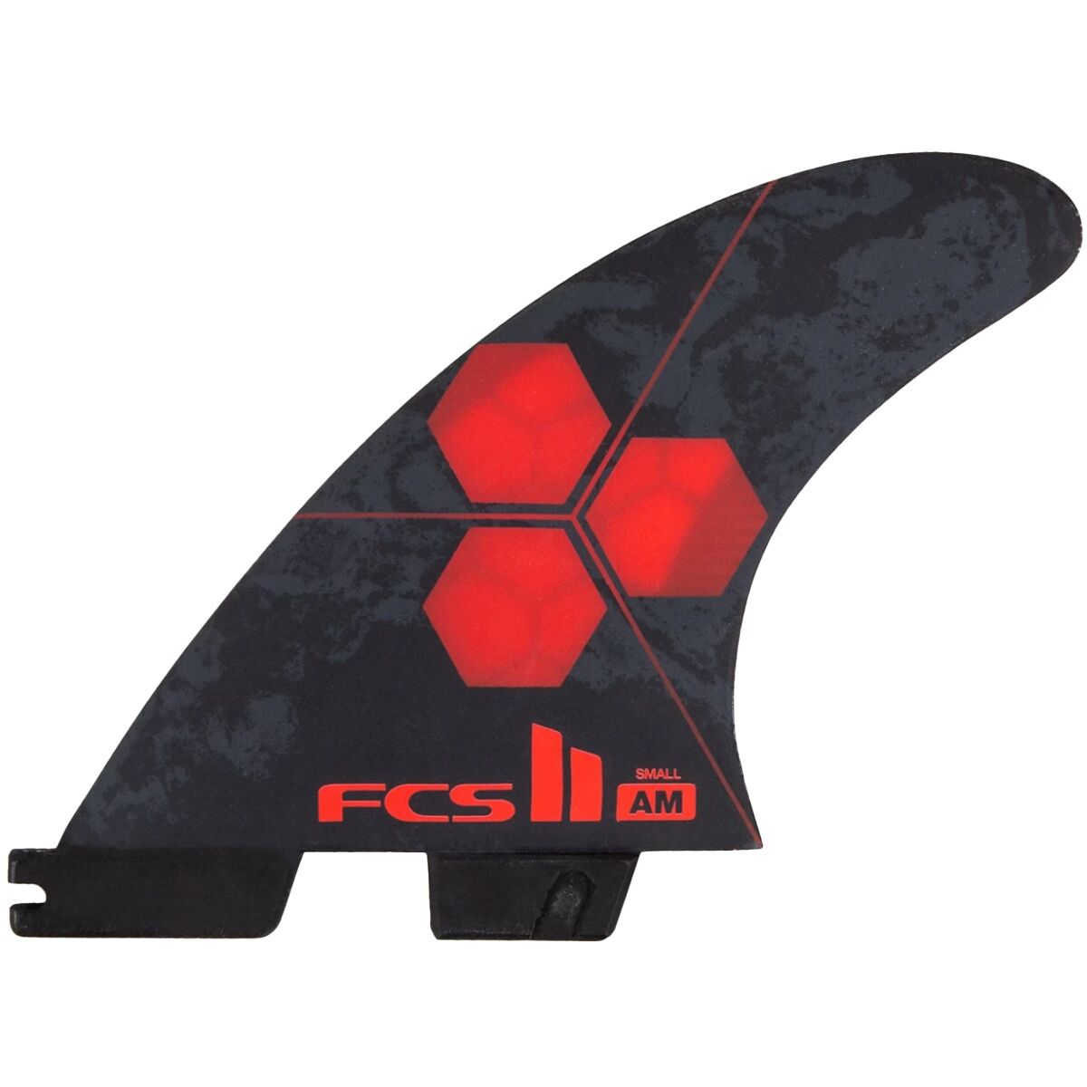 Image of FCS AM PC Thruster Surfboard Fins Red, S