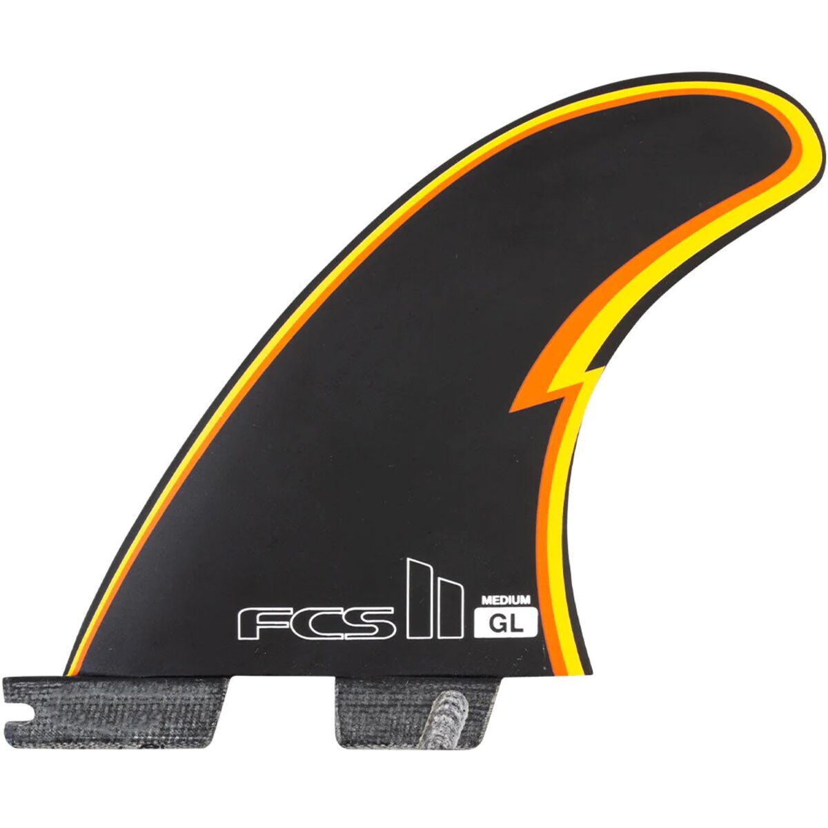 Image of FCS II GL PC Tri-Quad Fin Black, M