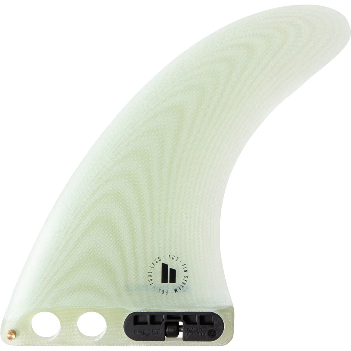 FCS FCS II Mid Single Fin Clear, 6.5