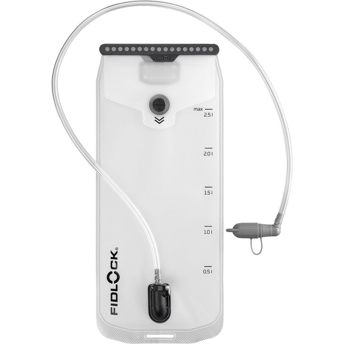 Image of FIDLOCK HERMETIC Hydration Reservoir Black + Clear, 1.5L