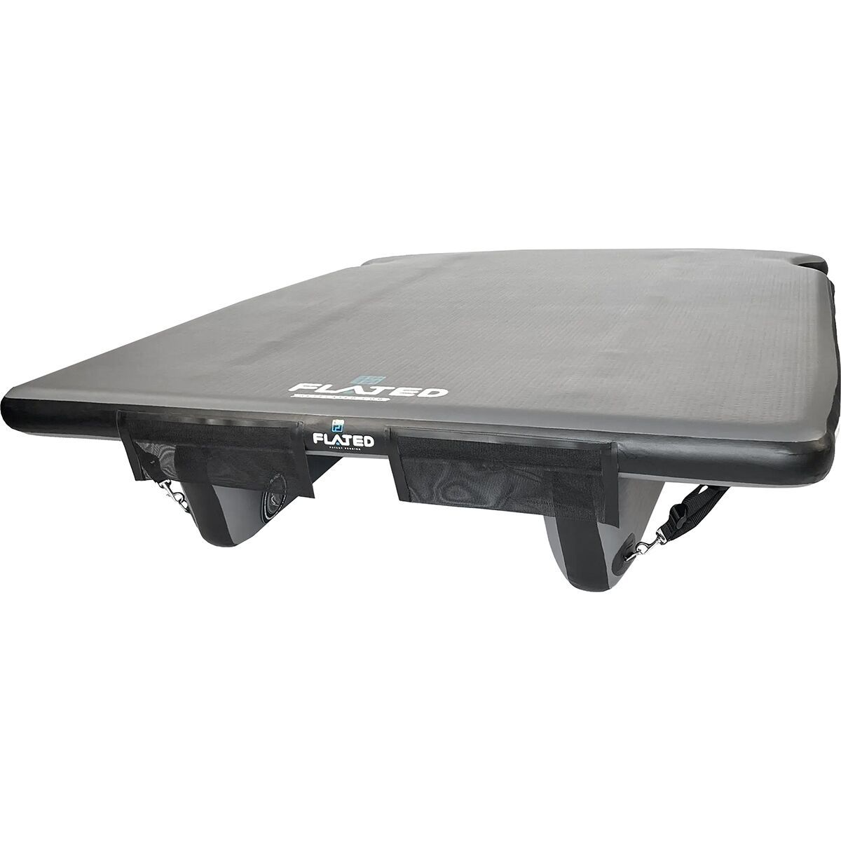 Image of Flated Air-Deck Cot Bed Grey, 6ft 5in